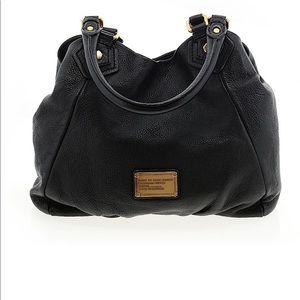 Marc Jacobs leather shoulder bag, black